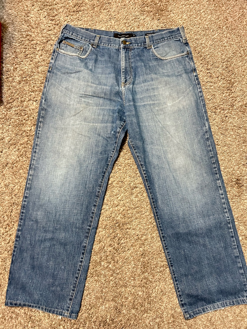 Light Wash baggy denim jeans